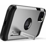 Spigen iPhone 11 Pro Max ile Uyumlu Kılıf Tough Armor Satin Silver