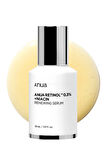 Retinol 0.3% + Niacin Renewing Serum - Kırışıklık, Leke Karşıtı 8 çeşit Peptit, Retinollü Serum 30ml