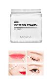 Çift Taraflı Makyaj Pamuğu Cotton Swabs (300Adet)