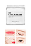 Çift Taraflı Makyaj Pamuğu Cotton Swabs (300Adet)