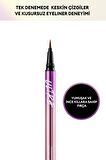 Su , Ter ve Yağlanmaya Dayanıklı , 48 Saate Kadar Kalıcı  Ultra Powerproof Thin Pen Liner (Brown)
