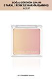 Doğal Görünümlü , 3 Farklı Tonlama Sağlayan, Uzun Süre Kalıcı Allık Cotton Mix Blush (No.1)