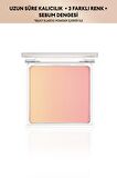 Doğal Görünümlü , 3 Farklı Tonlama Sağlayan, Uzun Süre Kalıcı Allık Cotton Mix Blush (No.1)