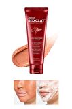 Missha Red Clay Yağlı Cilt için Temizleyici Yüz Temizleme Köpüğü 120 ml 