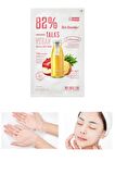 Pürüzsüz Görünüm Sunan Vegan Yaprak Maske Talks Vegan Squeeze Sheet Mask (Skin Smoother)