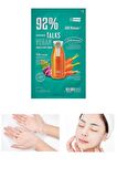 Hassas Ciltler İçin Stres Karşıtı Vegan Yaprak Maske Talks Vegan Squeeze Sheet Mask (Sos Relaxer)