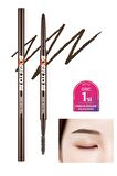 Kalıcı Etkili, Ultra İnce Uçlu Kaş Kalemi Madproof Skinny Brow Pencil (01 Dark Brown)