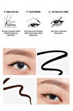 Suya Dayanıklı, İnce Uçlu Eyeliner Clio Sharp So Simple Waterproof Pen Liner (02 Brown)