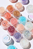 Çok Amaçlı Kullanım İçin Yoğun Sim İçerikli Jel GlitterTwinkle Pop Jelly Glitter (#7 Silver Banzza