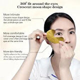 Dermal 3 Katmanlı Altın Gold Flash Foil Göz Altı Torbalarına Karşı Kağıt Göz Maskesi 4 gr / x5