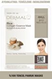 DERMAL Arındırıcı, Nemlendirici ve Ton Eşitleyici Pirinç Özlü Kollajen Maske 23 Gr