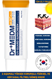 Dermal Dr+MEDM SPF50/PA++++ UV Guard Sunscreen Yüksek Korumalı Fiziksel ve Kimyasal Filtreli Güneş Kremi