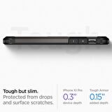 Spigen iPhone 11 Pro ile Uyumlu Kılıf Tough Armor Gunmetal