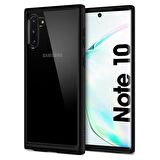 Spigen Galaxy Note 10 ile Uyumlu Kılıf Ultra Hybrid Matte Black