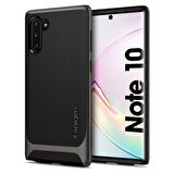 Spigen Galaxy Note 10 ile Uyumlu Kılıf Neo Hybrid Gunmetal