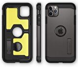 Spigen iPhone 11 Pro ile Uyumlu Kılıf Tough Armor XP Gunmetal