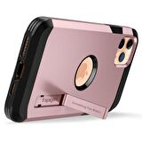 Spigen iPhone 11 Pro ile Uyumlu Kılıf Tough Armor XP Rose Gold