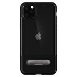 Spigen iPhone 11 Pro ile Uyumlu Kılıf Slim Armor Essential S Black