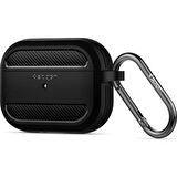 Spigen Apple AirPods Pro Kılıf Rugged Armor Matte Black- ASD00540