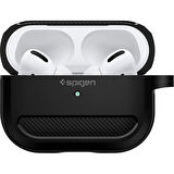 Spigen Apple AirPods Pro Kılıf Rugged Armor Matte Black- ASD00540