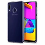 Spigen Galaxy M10s ile Uyumlu Kılıf Liquid Crystal Crystal Clear
