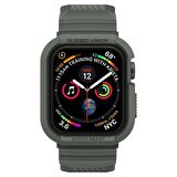 Spigen Apple Watch Seri (45mm / 44mm) Uyumlu Kılıf , Spigen Rugged Armor Pro