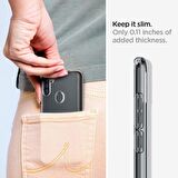 Spigen Galaxy M11 / Galaxy A11 ile Uyumlu Kılıf Liquid Crystal 4 Tarafı Tam Koruma Crystal Clear