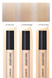 Güçlü Kapatma, Kalıcılık Sunan Concealer Peripera Double Longwear Cover Concealer(02 Natural Beige)