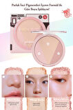 Parlak İnci Pigmentleri İçeren Işıltılı Highlighter Paleti Peripera Ink V Highlighter 01RadianceShot
