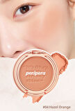 Pastel Tonlarda Sebum Dengeleyici Toz Allık Peripera Pure Blushed Sunshine Cheek (04 Hazel Orange)