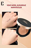 Mat Bitişli Kapatıcılık Sunan Cushion Clio Kill Cover Fixer Cushion+Refill (02 Lingerie)SPF50+ PA+++
