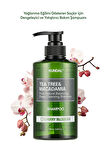 Yağlı Saçlara Özel Şampuan KUNDAL Tea Tree & Macadamia Deep Cleansing Shampoo 500 ml (CherryBlossom)