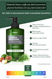 Yağlı Saçlara Özel Şampuan KUNDAL Tea Tree & Macadamia Deep Cleansing Shampoo 500 ml (CherryBlossom)