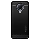 Spigen Xiaomi Poco F2 Pro / Redmi K30 Pro Kılıf Rugged Armor Matte Black