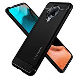 Spigen Xiaomi Poco F2 Pro / Redmi K30 Pro Kılıf Rugged Armor Matte Black