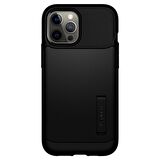 Spigen iPhone 12 Pro Max Kılıf Slim Armor Black