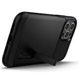 Spigen iPhone 12 Pro Max Kılıf Slim Armor Black