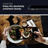iPhone 12 Pro / iPhone 12 Ekran Koruyucu, Spigen FC Black HD