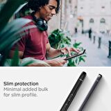 Spigen Samsung Galaxy Tab A7 Kılıf Rugged Armor Black - ACS01562