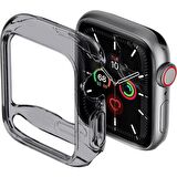 Spigen Apple Watch Seri 8/7/6(44mm) ile Uyumlu Kılıf Ultra Hybrid Space Crystal (360 Ekran Dahil Koruma) - ACS01838