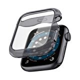 Spigen Apple Watch Seri 8/7/6(44mm) ile Uyumlu Kılıf Ultra Hybrid Space Crystal (360 Ekran Dahil Koruma) - ACS01838