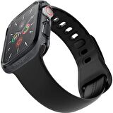 Spigen Apple Watch Seri 8/7/6(44mm) ile Uyumlu Kılıf Ultra Hybrid Space Crystal (360 Ekran Dahil Koruma) - ACS01838
