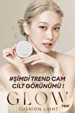 Yaşlanma Karşıtı Işıltılı ve Cam Cilt Görünüm Sunan  Cushion SPF37+++Glow Cushion Light (No.23 Sand)