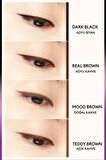 Pürüzsüz Çizim Sağlayan İnce Tasarımlı , Suya Dayanıklı Göz Kalemi Thin Pencil Liner (Real Brown)