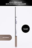 Doğal görünümlü, Uzun süre kalıcı , Suya Dayanıklı Kaş Kalemi Slim Pencil  (Light Brown)