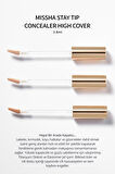 İnce Dokulu Pürüzsüz Görünüm Sağlayan Concealer Stay Tip Concealer High Cover 21P(Fair)