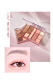 Mat ve Işıltılı Tonlar Barındıran Far Paleti Missha Mood Moment Palette (1 Rosy Rooftop)