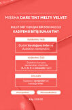 Uzun Süre Kalıcı, Bulaşma Yapmayan, Kadifemsi Bitiş Sunan Tint Dare Tint Melty Velvet (Roselicious)