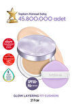 Yoğun Kapatıcı, Nemli ve Parlak Bitişli Cushion Glow Layering Fit Cushion (No.21 Fair) SPF50+/PA++++