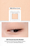 Yumuşak Dokulu, Dökülme Yapmayan Mat Tekli Göz Farı Modern Shadow Matte (103 Office Coral)
